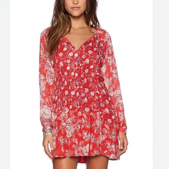 Free People lucky loosely mini dress EUC - Picture 6 of 10